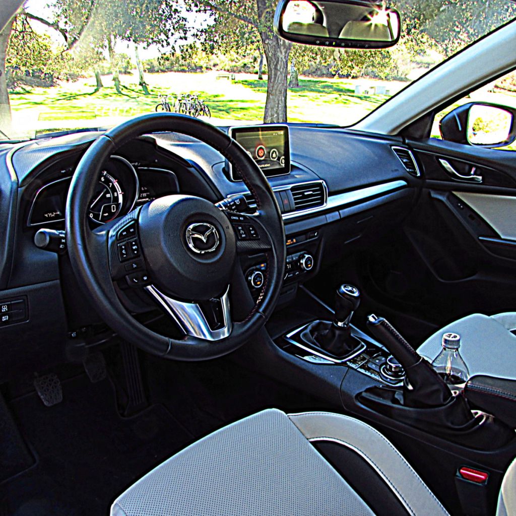 The Mazda3's interior is as artful as the driving experience.