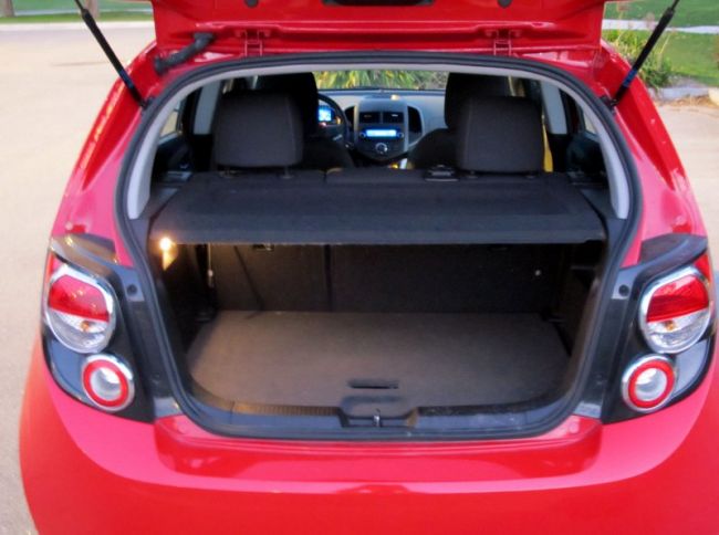 Chevy Sonic Cargo Hold